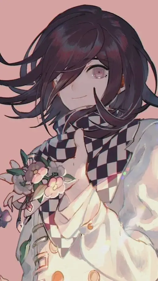 ai character: kokichi ouma 💜💜💜 background