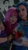 ai character: Mal and Evie background