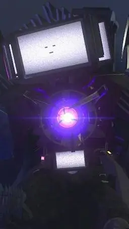 ai character: Titan tv man background