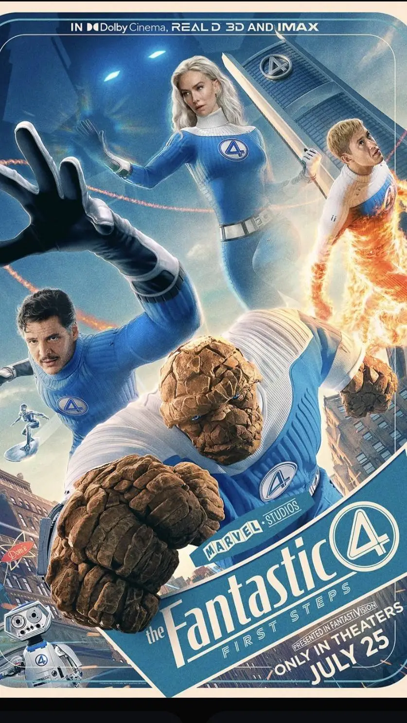 ai character: Fantastic 4  background