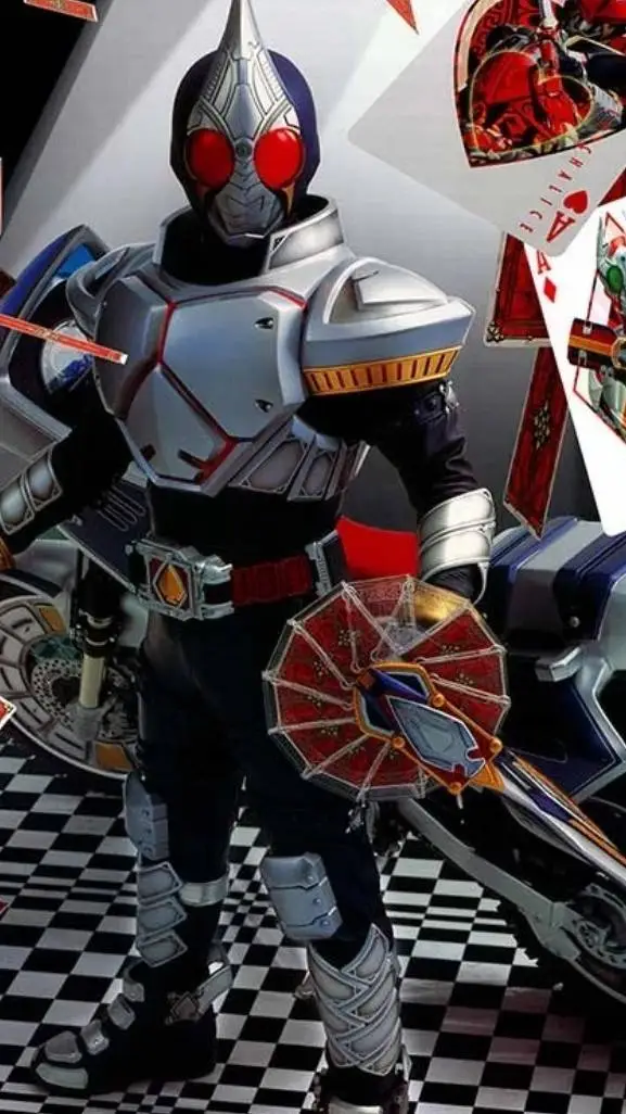 ai character: Kamen Rider Blade  background