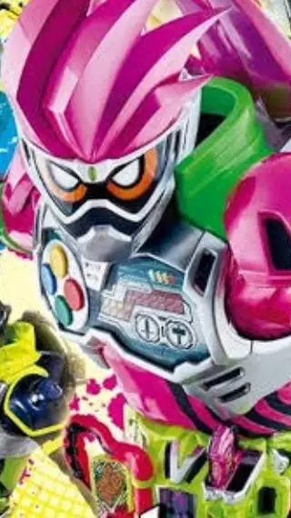 ai character: Kamen Rider Ex Aid background