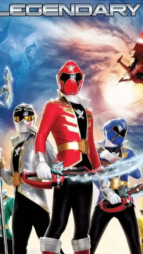 ai character: Power rangers SM background