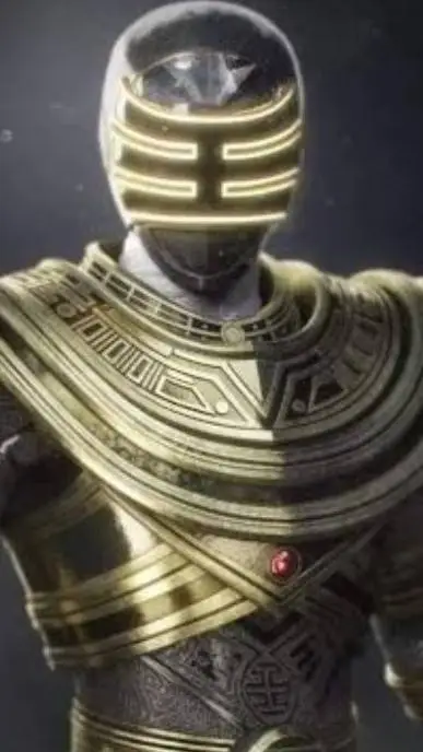 ai character: Gold Zeo Ranger  background