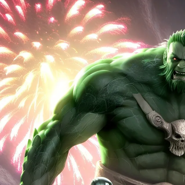 chat with ai character: Avengers fireworks