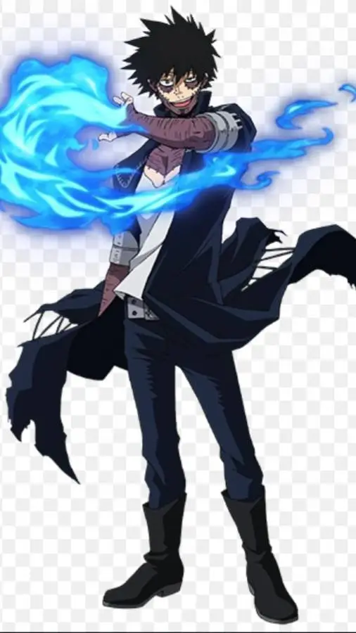 ai character:  Dabi's Death background