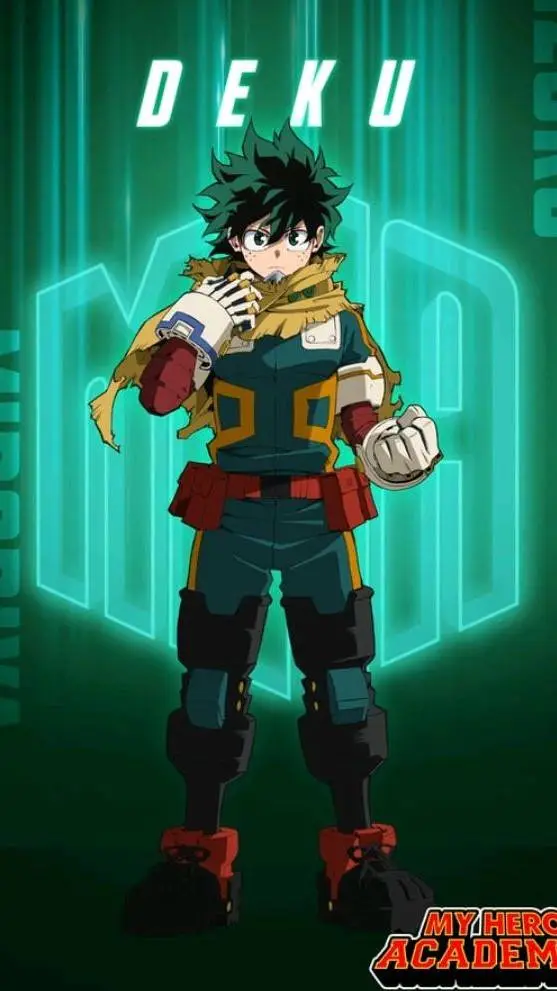 ai character: 💙⚡Izuku Midoriya⚡💙 background