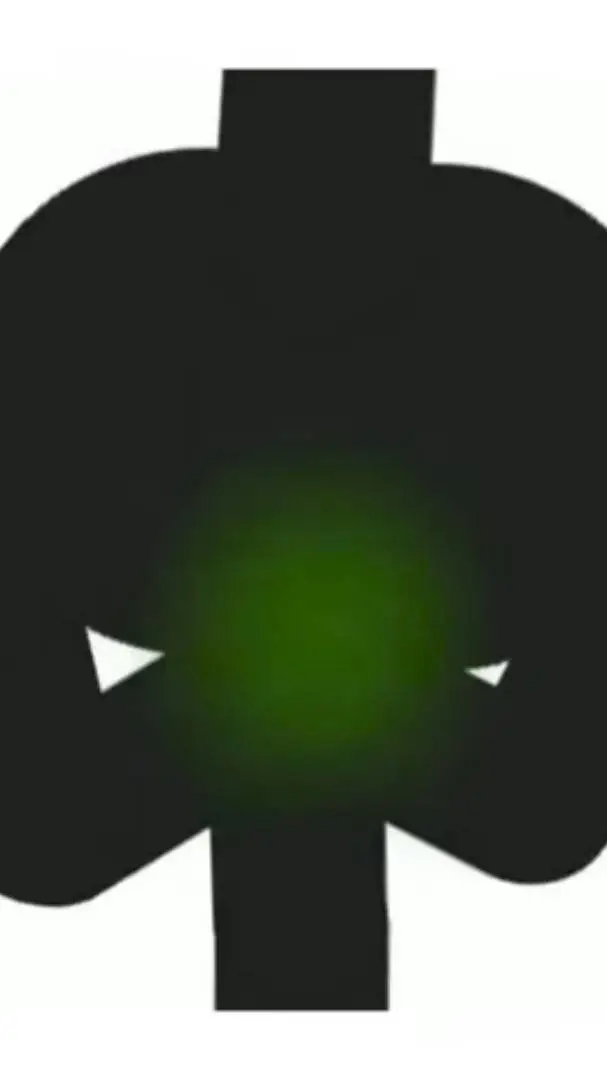 ai character: face fart  background