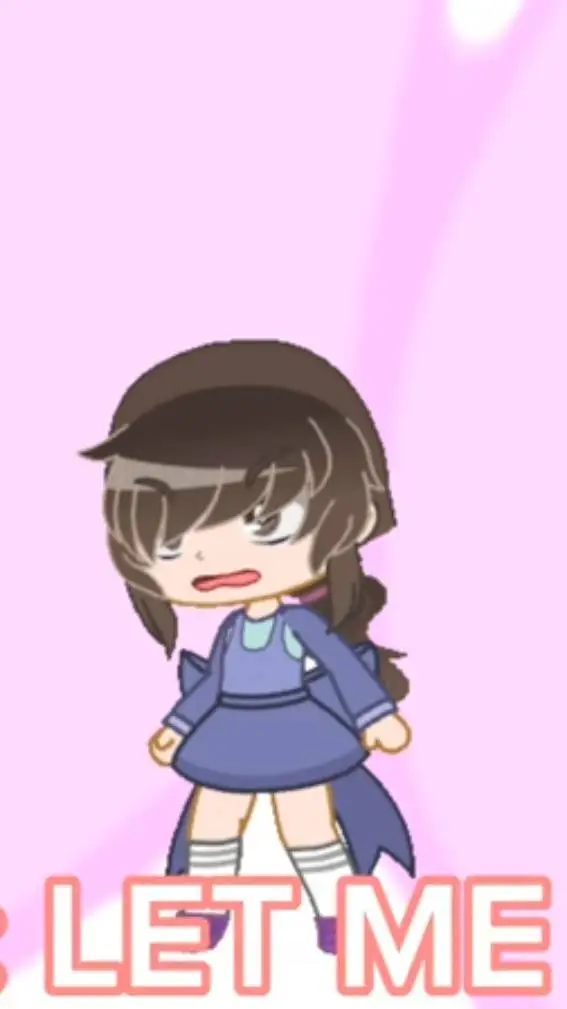 ai character: girl  background
