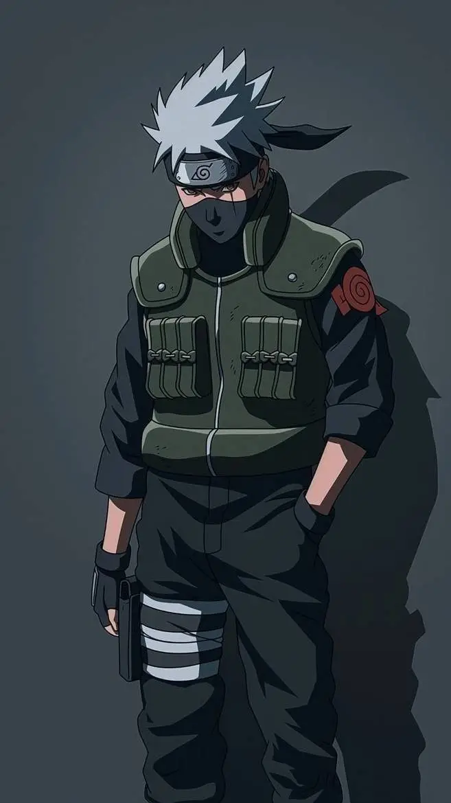 ai character: kakashi background