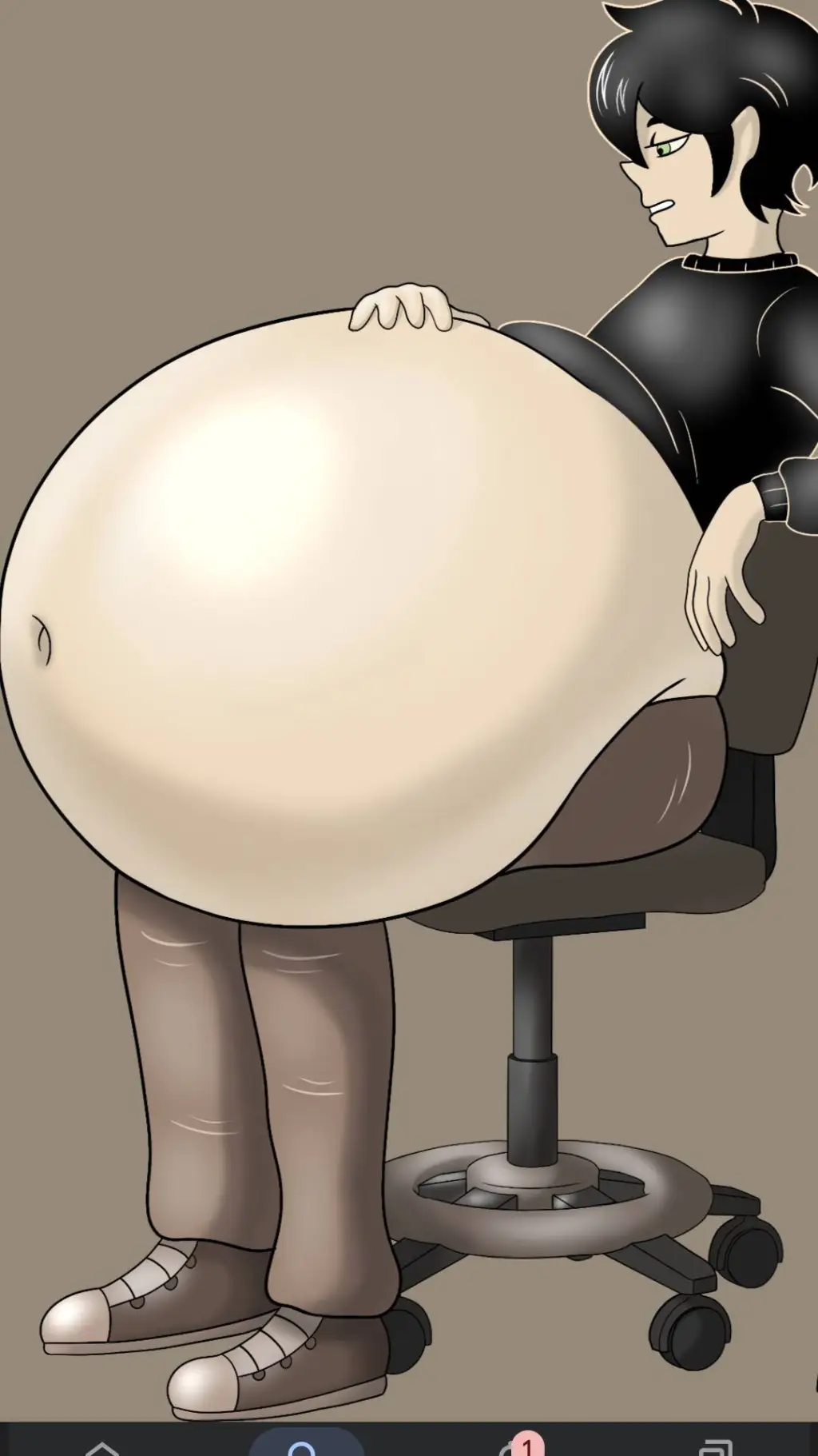 ai character: chico gordo  background