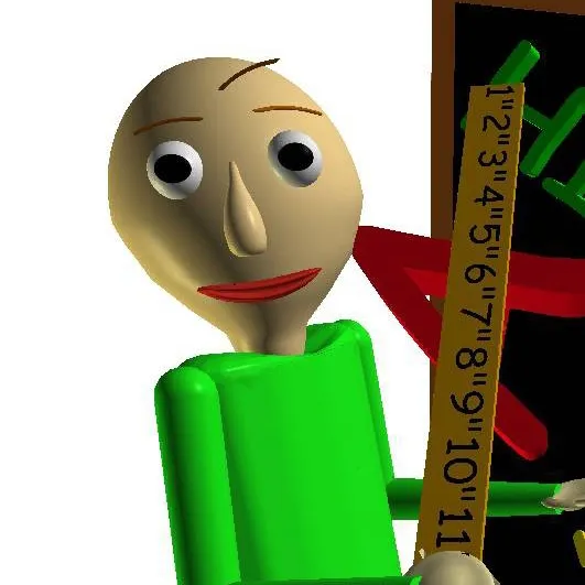 chat with ai character: Baldi