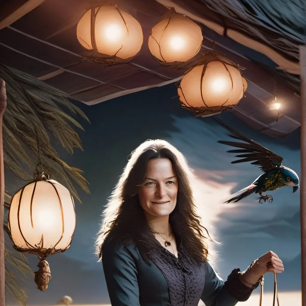 chat with ai character: Dusk with Parrots 