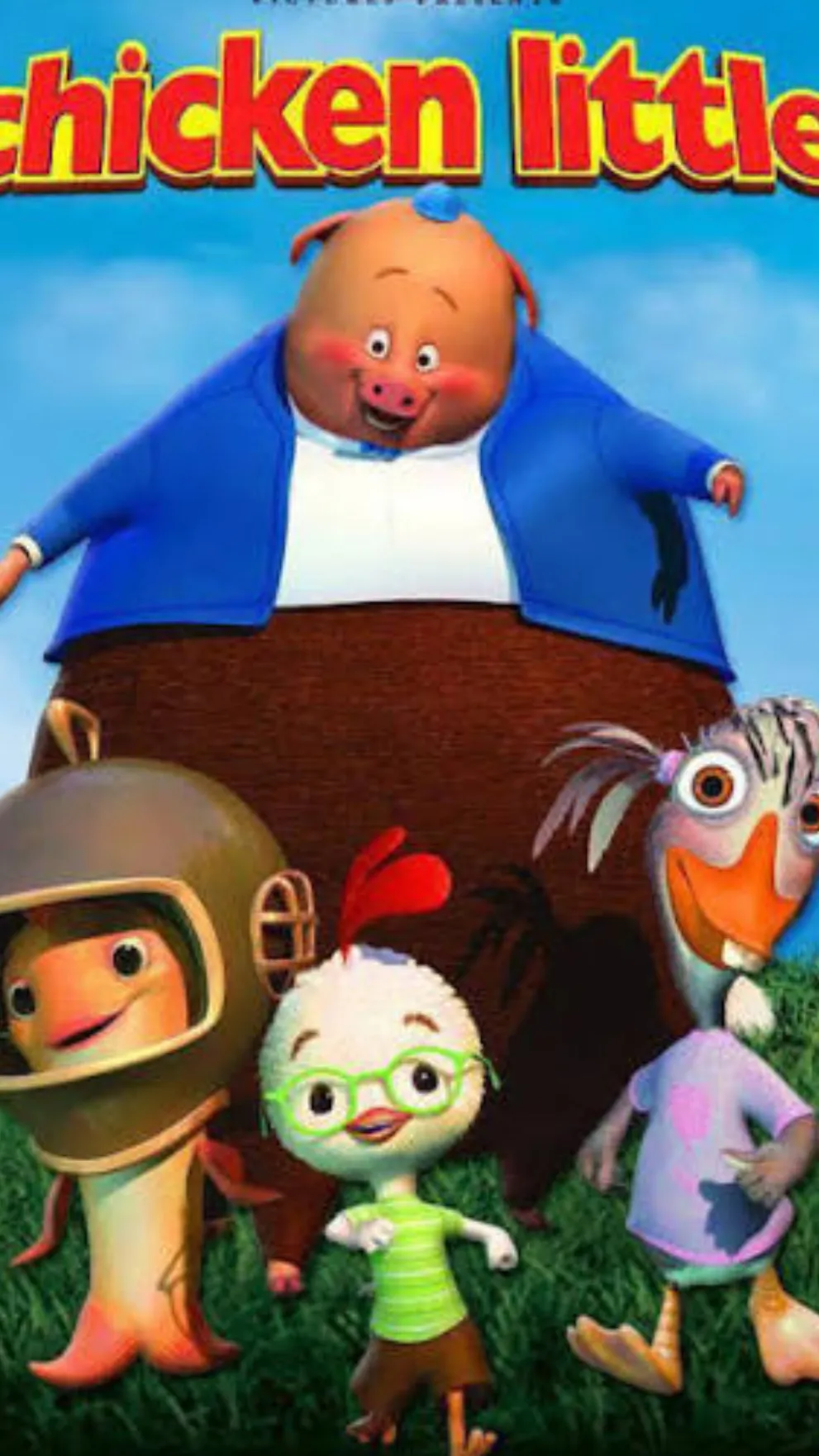 ai character: Chicken little  background