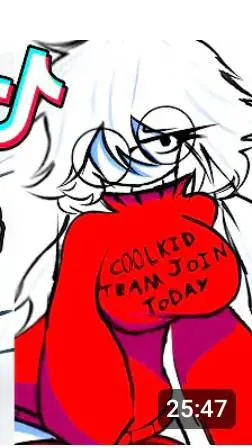 ai character: coolkidd girl  background