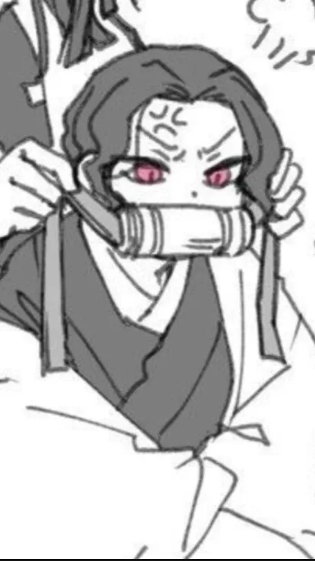 ai character: Muzan! background