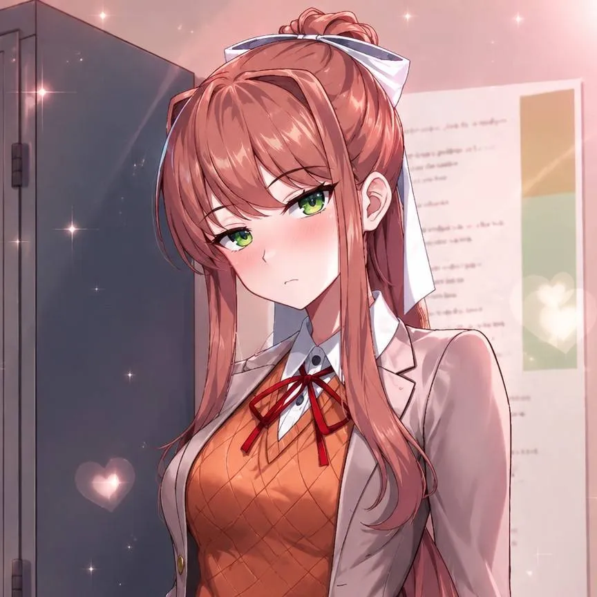 chat with ai character: ˚₊Monika₊˚
