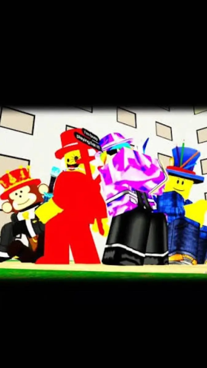 ai character: Admins roblox  background