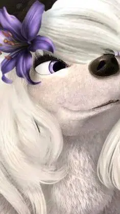 ai character: lillyalpha🤍🤍🤍 background