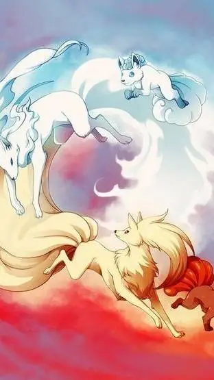 ai character: Ninetales Ninetale background