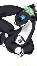 ai character: dragón background