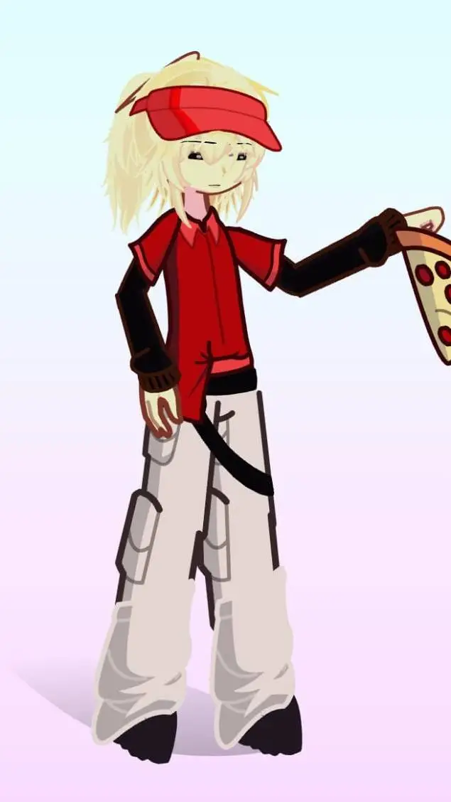ai character: pizzeria..y corte. background
