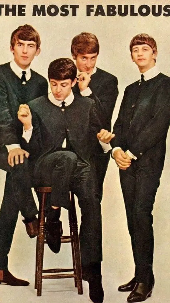 ai character: the Beatles :) background