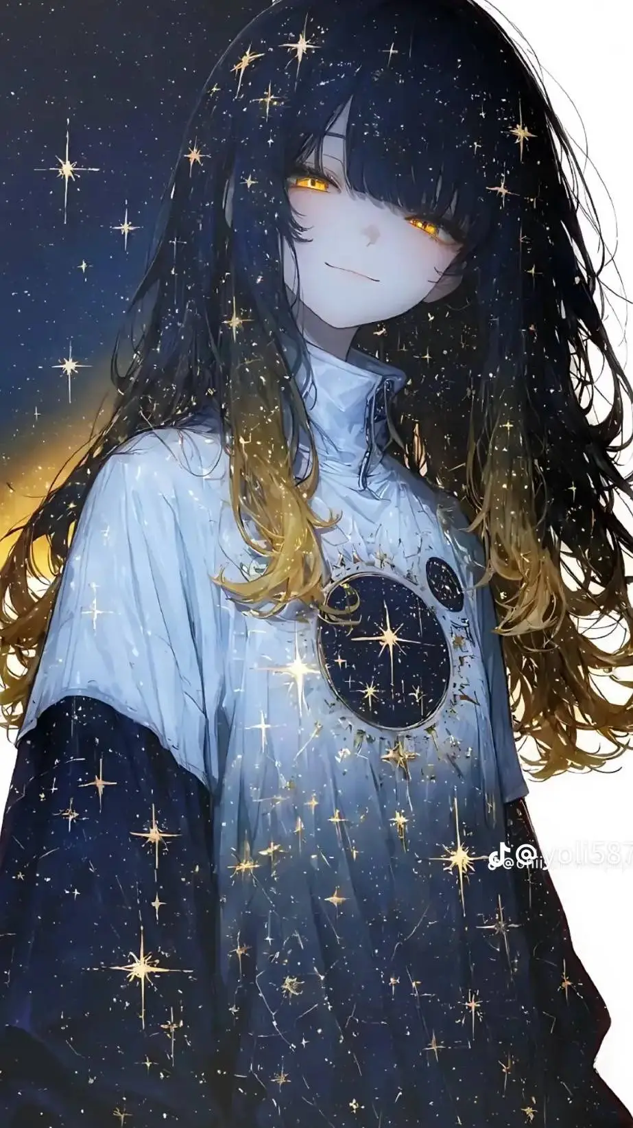 ai character: luni ¿hermana? background