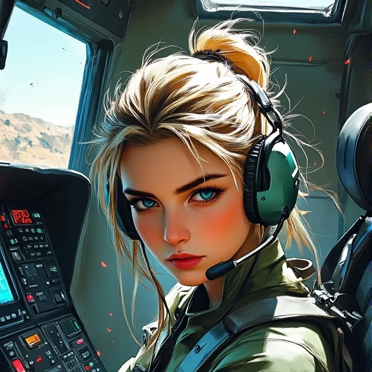 chat with ai character: comandante "f"