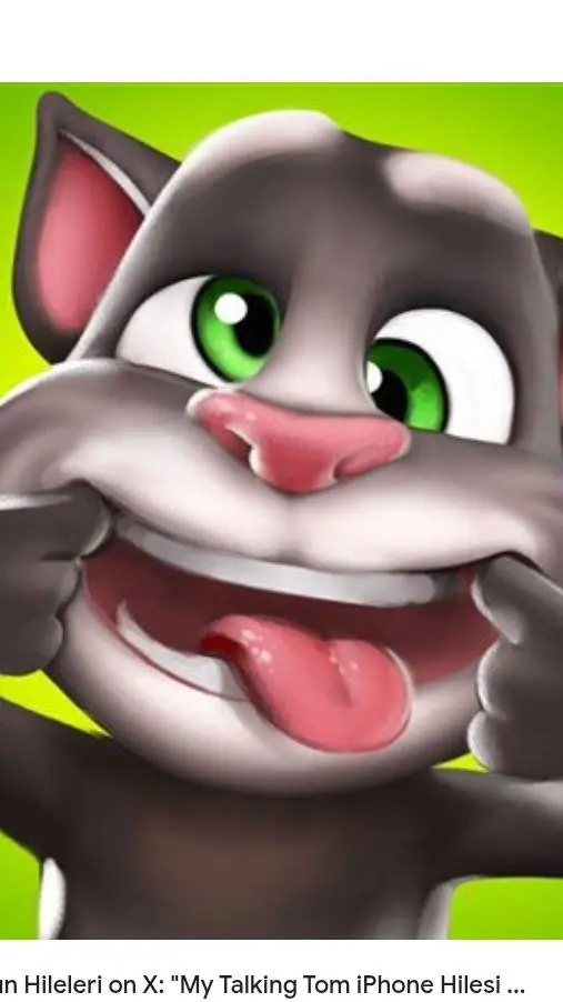 ai character: Talking Tom background