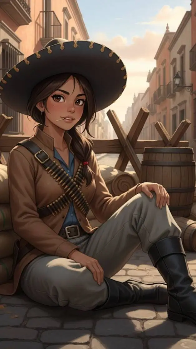 ai character: Adela background