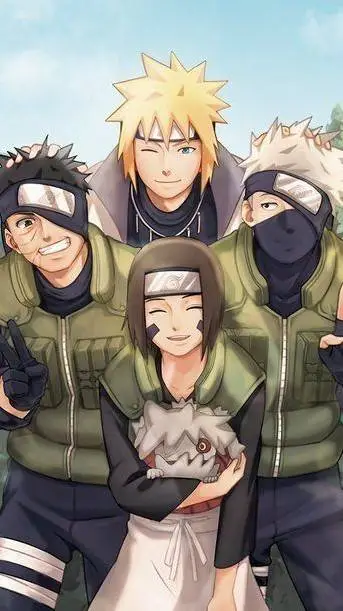 ai character: equipo minato background