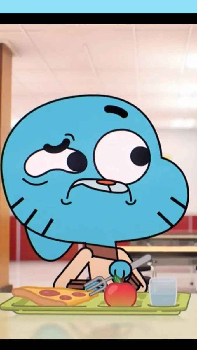 ai character: Gumball background