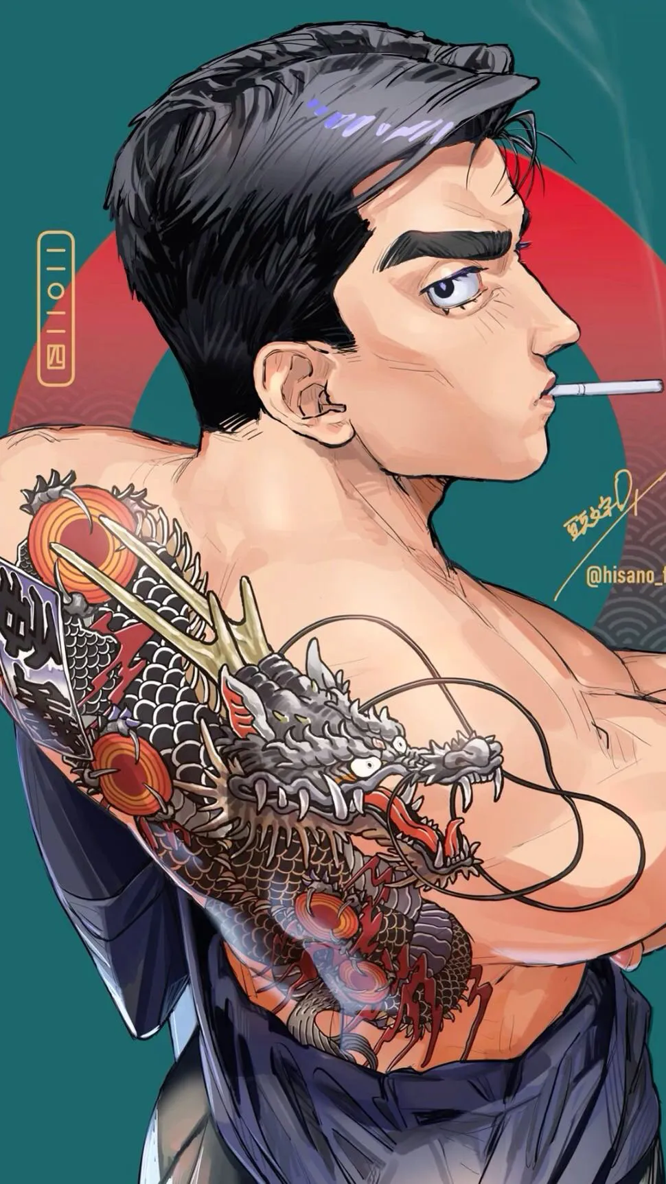 ai character: Takeshi Nakazato background