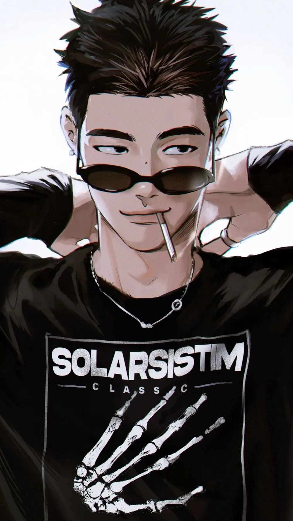 ai character: Darcy Hitalgo 🖤 background