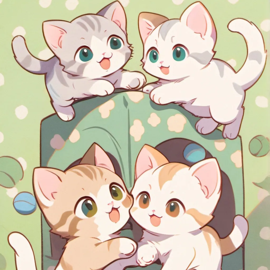 chat with ai character: The kittens