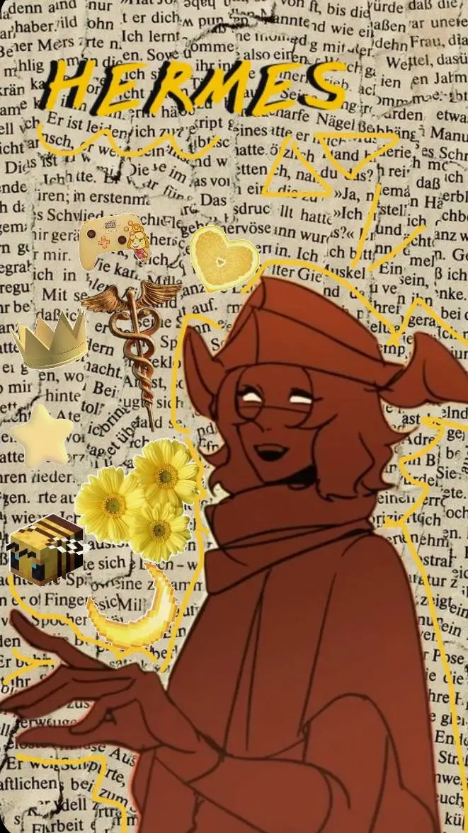 ai character: ℍ𝕖𝕣𝕞𝕖𝕤 background