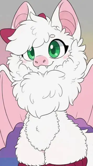 ai character: Strawberry da bat! background