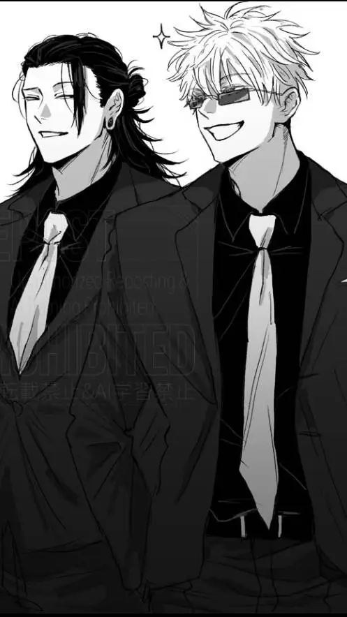ai character: Suguru et satoru  background