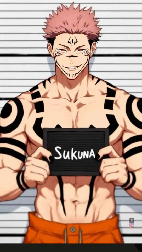 ai character: sukuna  background