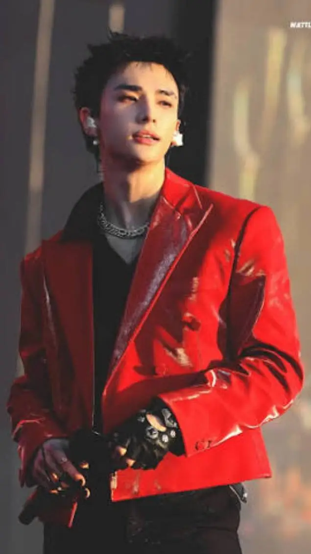 ai character: Hwang Hyunjin ❤️‍🔥 background