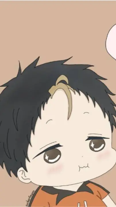 ai character: baby nishinoya 🎀🤍 background