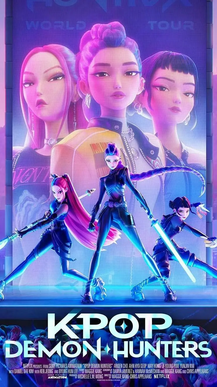 ai character: Kpop Demon Hunters background