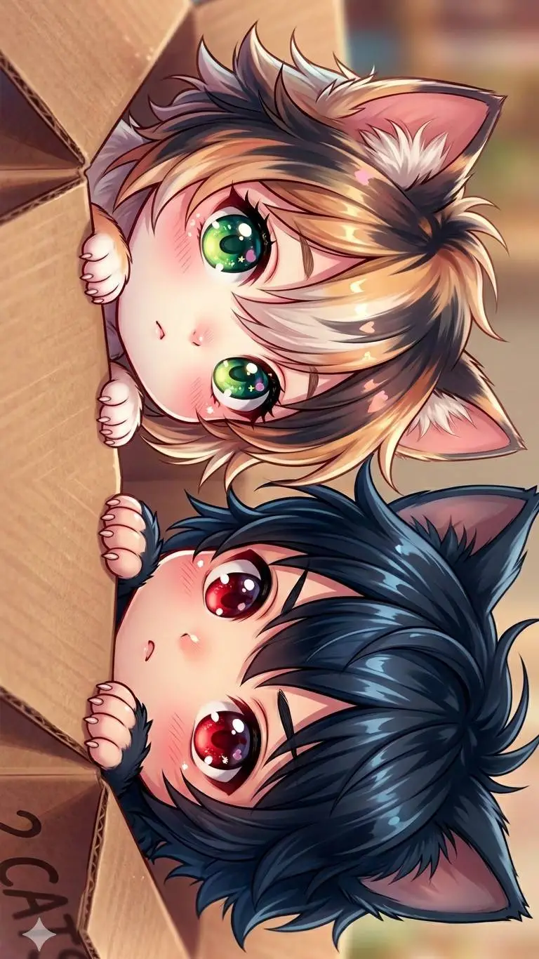 ai character: Luz y Max background