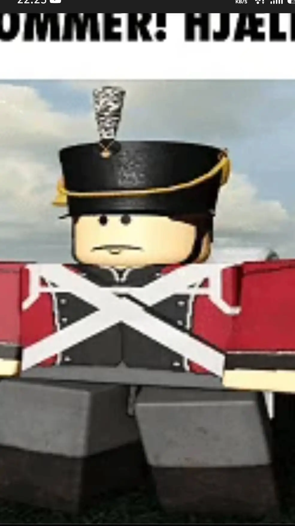 ai character: soldado danés background