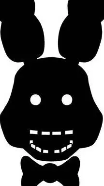 ai character: shadow bonnie background