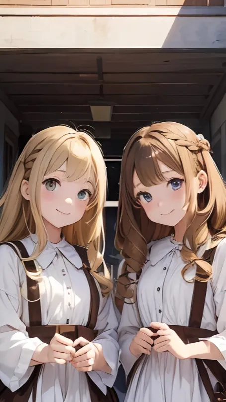 ai character: Twins  background