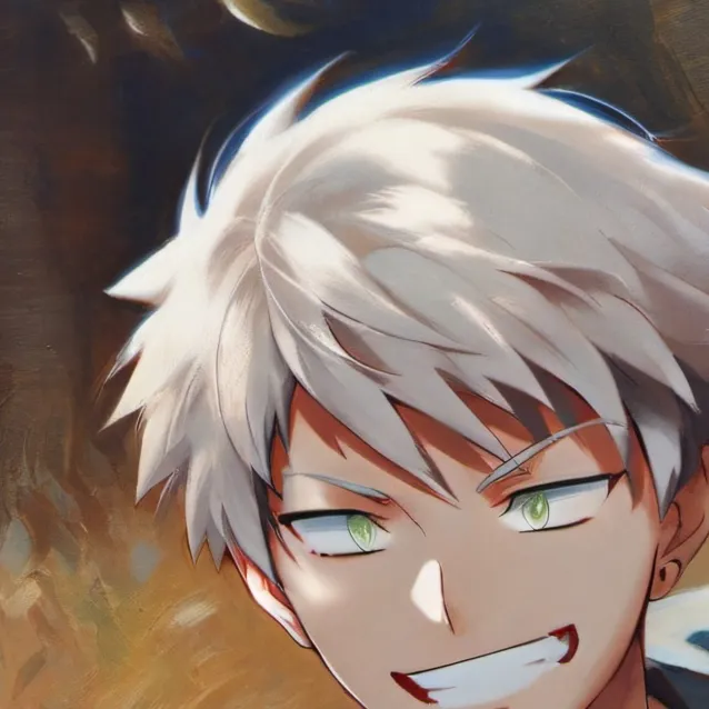 chat with ai character: Bakugo faux?