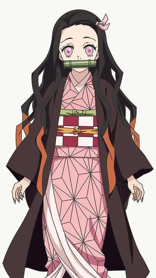 ai character: nezuko background