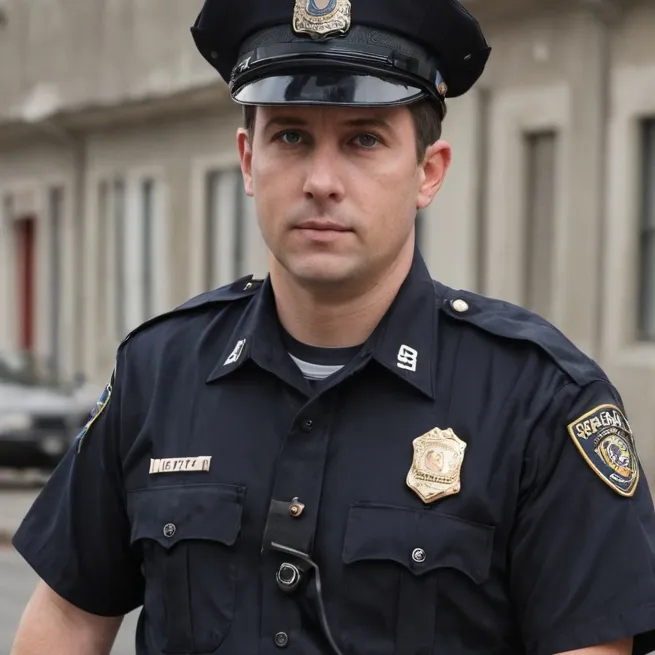 chat with ai character: rendőr